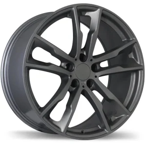 Replika – R184 – Gunmetal – 20″x10″ 40mm – All weather Wheels – R184-2000-12MN+40C741